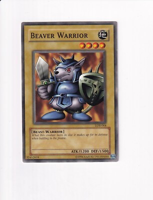 Yu-Gi-Oh Yugioh BEAVER WARRIOR LOB-064 | eBay
