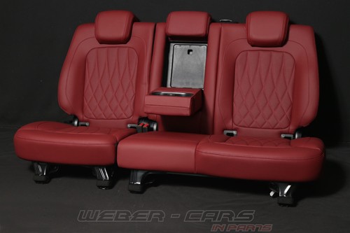 Mercedes W463 MOPF G63 AMG Rückbank Leder Ausstattung Sitze Sitzheizung im FOND