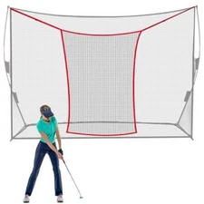 Golf Practice Net Extender 4 X 6 Ft Golf Net Attachment for 7 Ft or 10 Ft Golf 