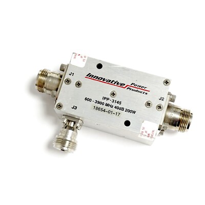 INNOVATIVE IPP-3145 600-3900 MHz 40 db 200 Watt  RF N Directional Coupler