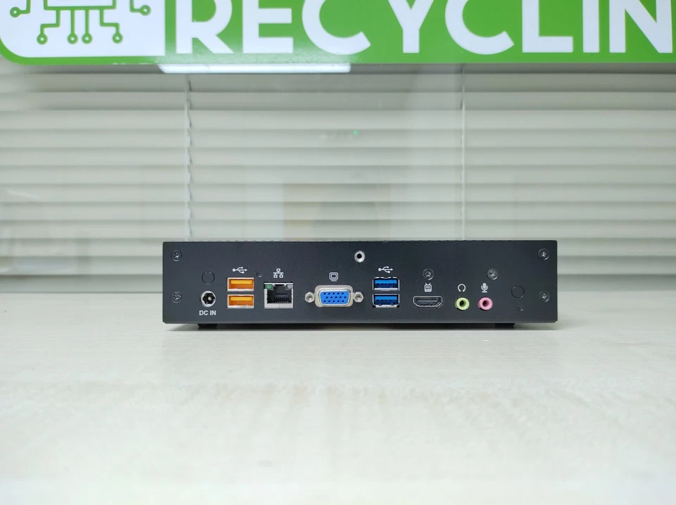 E300 Fanless Box PC Intel Bay Celeron 2xFront RS232 *USED- NO PSU/RAM/SSD* - Image 3 of 4