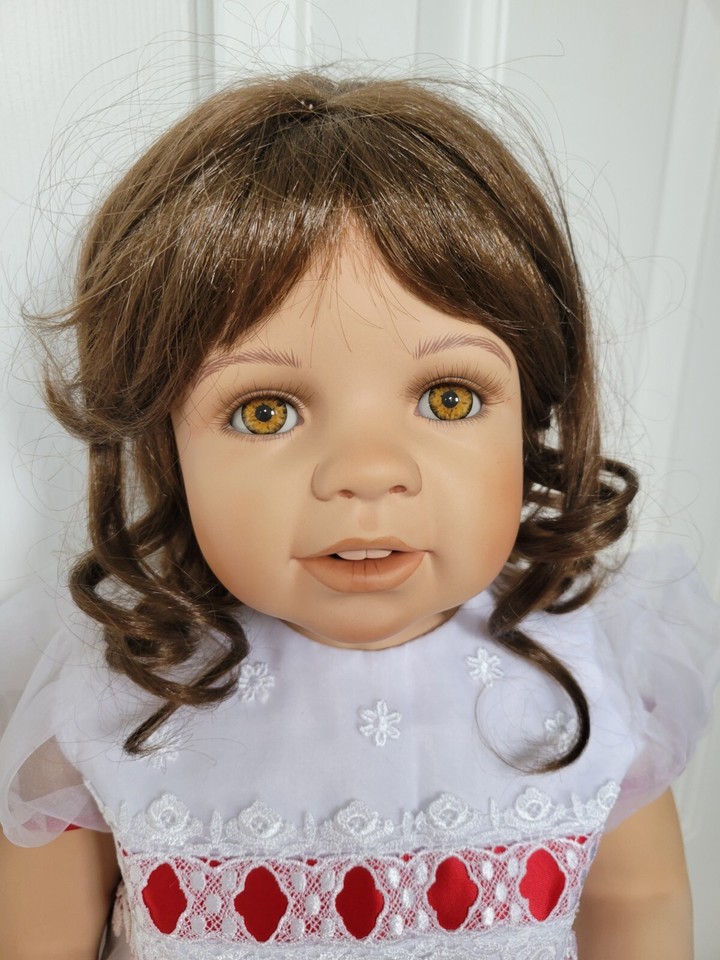 Masterpiece Gallery Porcelain Doll by Monika Levenig, 29" LE 250 | eBay