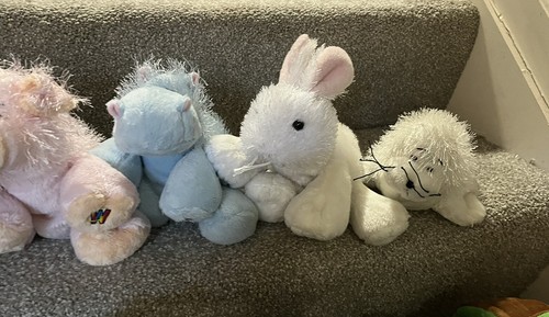 Webkinz Plush Lot Cheeky Dog Hippo Pig Chihuahua Black Lab Black Horse 14 Pets - Picture 7 of 7