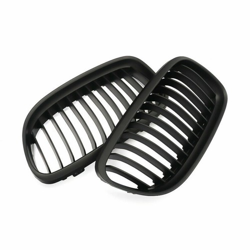 Rejilla renal con parachoques delantero negro mate AA para BMW E90 E91 LCI 3 serie 2008-2011 - Imagen 5 de 8