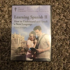 Great Courses Learning Spanish II How To Understand Speak Language DVD