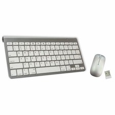 2.4GHz Ultra-Slim Wireless Keyboard/Mouse Combo 78 Key Comfy Touch SC-531KBM