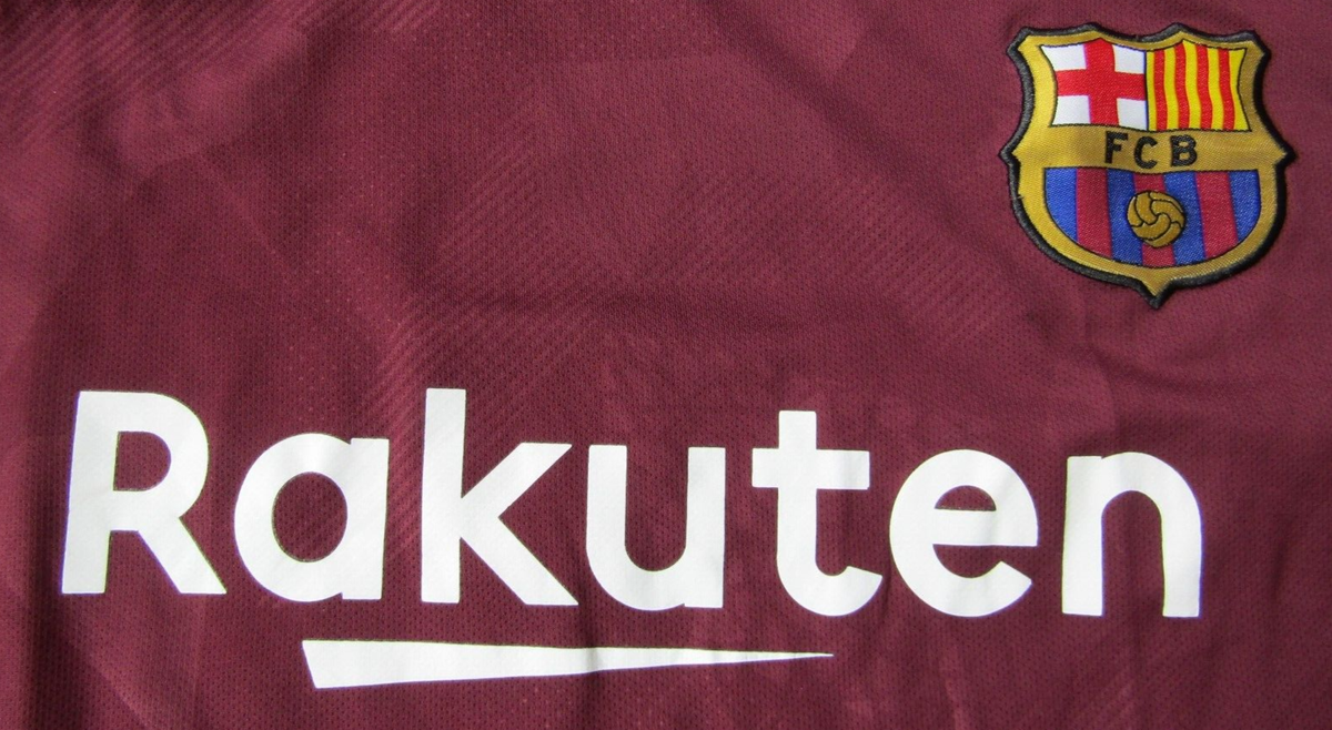 【未使用品・タグ付き】FC Barcelona 長袖 UNICEF Unicef FCB Barcelona Jersey Men's Large Crew Neck LFP Soccer