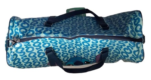 NUEVO, BOLSO DE LONA DISNEY STITCH, 9" X 17" X 7” asas y correas para el hombro envío gratuito - Imagen 5 de 11