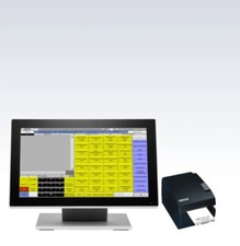 Neuwertige Gastro Kasse Schultes Kassensysteme S-700 bluepos
