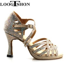 Latin Water Dancing Shoes Woman Fashion High Heels Jazz Shoes Platform Shoes