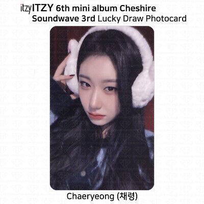 ITZY 6th Mini Album Cheshire Soundwave 3rd Lucky Draw ITZY 6th Mini Album Cheshire Soundwave 3rd Lucky Draw