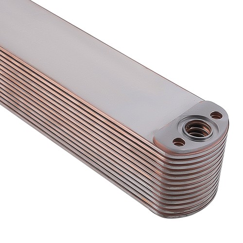 Engine Oil Cooler w/ Gaskets for Cummins ISX QSX QSX15 ISX15 Diesel 2008-2015 - Picture 9 of 12