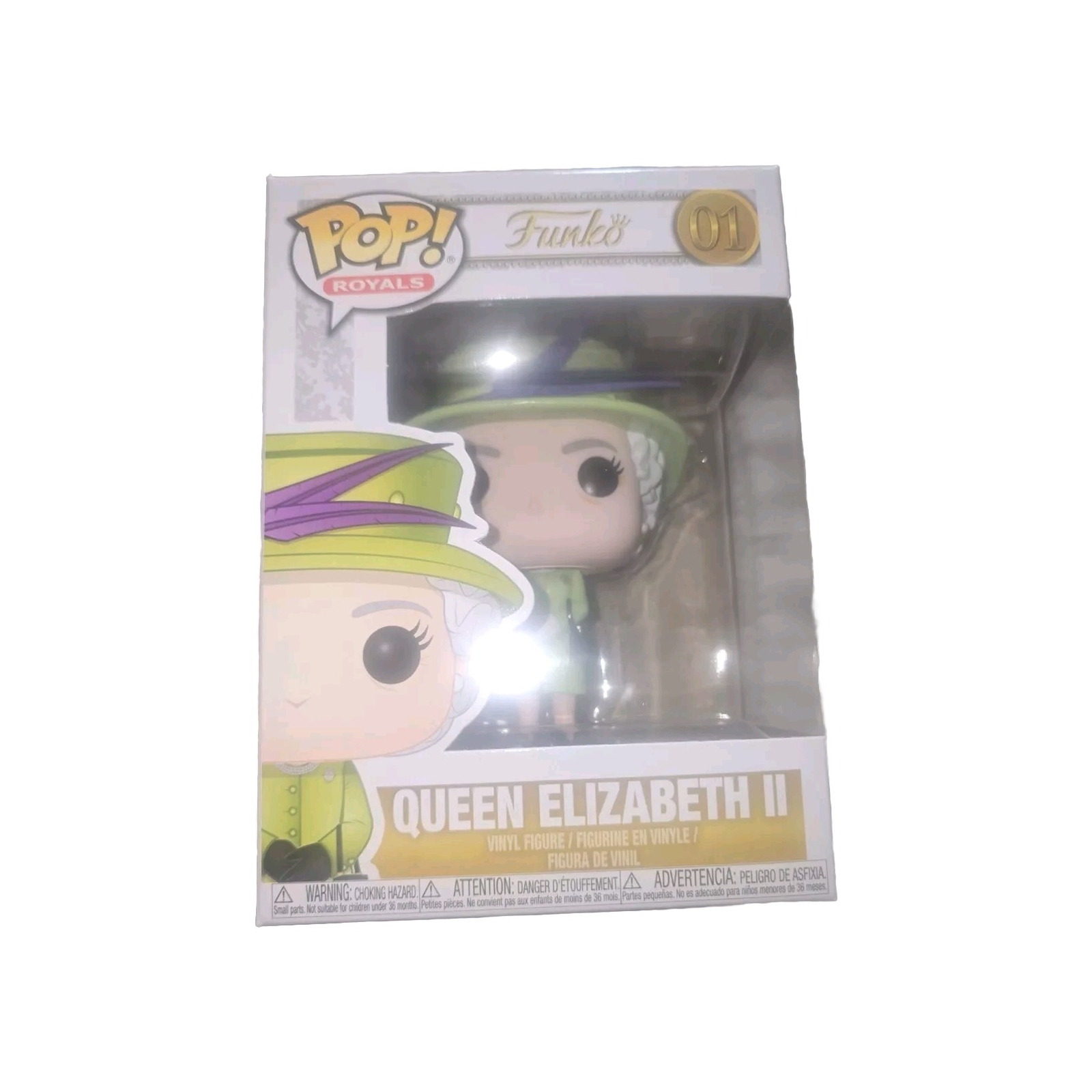 Funko Pop! Royals 01 - Queen Elizabeth Ii In Green Dress Vinyl Figure