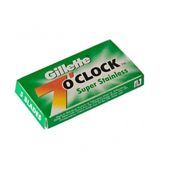 100 Gilette 7 O&rsquo;Clock Double Edge Safety Razor Shaving Blades Made In Russia