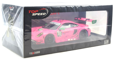 Top Speed Porsche 911 GT3 R - AO Racing - 2023 IMSA VIR 1:18 DIecast Car TS0589