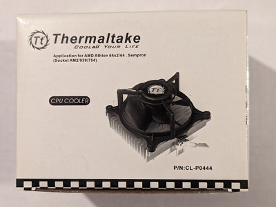 Thermaltake CL-P0444 CPU Cooling Fan Heatsink 3PIN Socket 754 939AM2 AM3 FM1 FM2