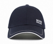 Hugo Boss Embroidered Cap - One Size Adjustable Hat for Everyday Wear 