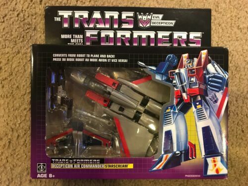 vintage starscream transformer