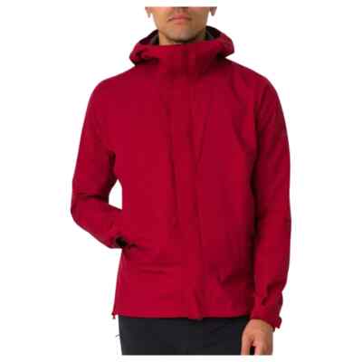 RAPHA HERREN GORE-TEX KAPUZE REGEN WASSERDICHT ROT RADSPORT MANTEL JACKE GRÖSSE SMALL