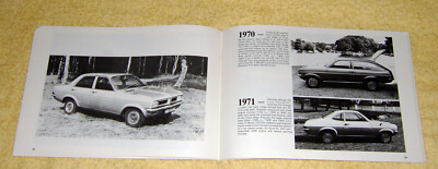 Vauxhall 75 Jahre Autos 1903-1976, Sonderheft 56 Seiten inkl. Chevette, Viva