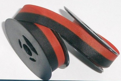Corona Silent Typewriter Ribbon - Black and Red Ink