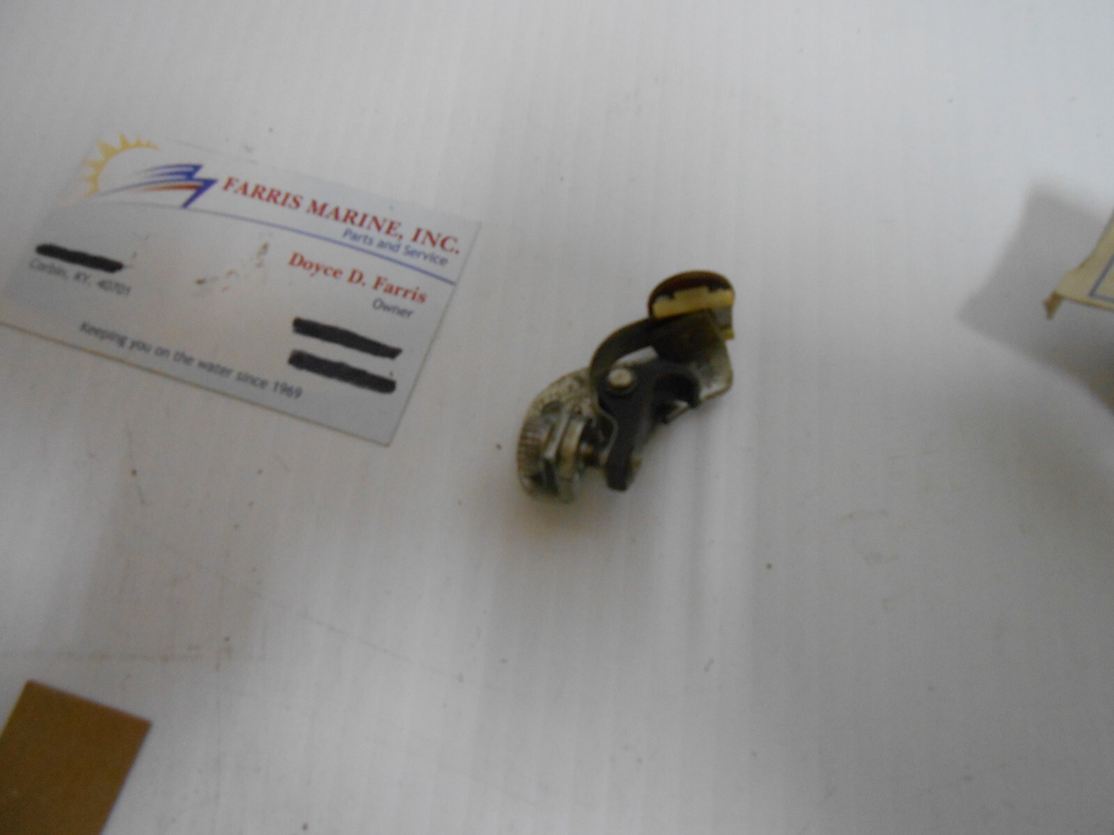 Evinrude Johnson 383655 Breaker Points OEM Ign-10 | eBay