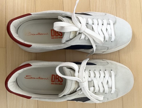 SANTONI Sneaker DBS Leder Gr. 38,5 kaum getragen NP 489 € - Bild 10 von 14