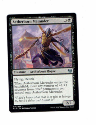 kieran yanner mtg cards Aetherborn Marauder Rogue #71 Uncommon KLD Kieran Yanner WOTC 2016 #MTG Card