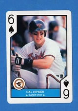Cal Ripken 1990 U.S. Playing Card Co. Major League All-Stars Playing Cards #6