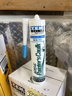 Acrylic Painter's Caulk , TEK BOND,  Saint-Gobain, Sealing & Caulking, 12 pack