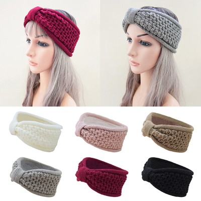 ?Handmade Knitted Headband ? Amazon.com : Hixixi 3PCS Handmade Knit Crochet Headbands  main image 4