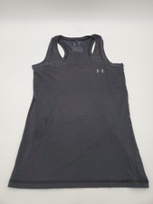 Under Armour Charged Small Black Tank Women Sleeveless Sports Shirt.. 1247