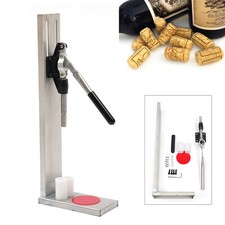 2POM Hand Pressure Manual Corker Cork Wine Bottle Corking Inserting Stopper Tool