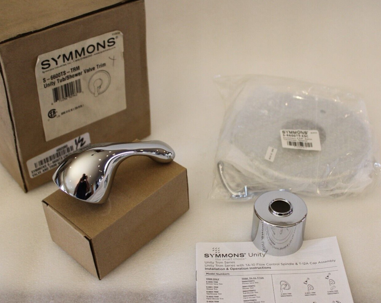 Symmons S-6600TS-TRM - Unity Tub/Shower Trim Kit - Chrome