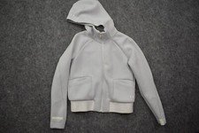 Under Armour Jacket Youth Small Gray Hooded Full Zip Pockets Outdoor Teens