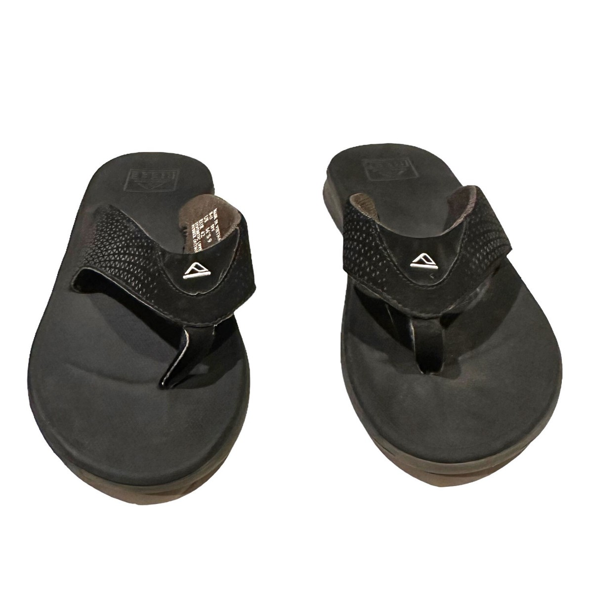 Man Reef Rover Flip Flop Sandals Mens size Black Water Friendly