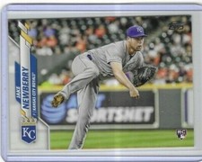 2020 Topps Update #U-105 Jake Newberry Kansas City Royals Rookie Card
