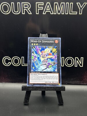 Yu-Gi-Oh! Wind-Up Zenmaines CT09-EN008 Limited Edition Super Rare HOLO