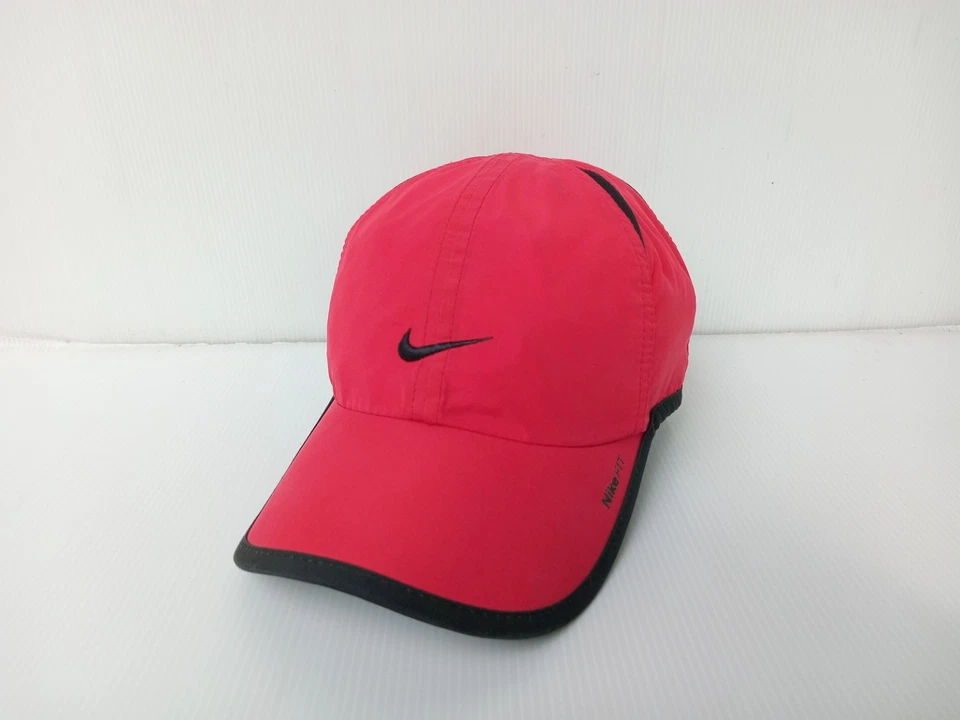 Gorra gorra NIKE FIT roja colorida negra Swoosh mujer talla Foto 3 de 4