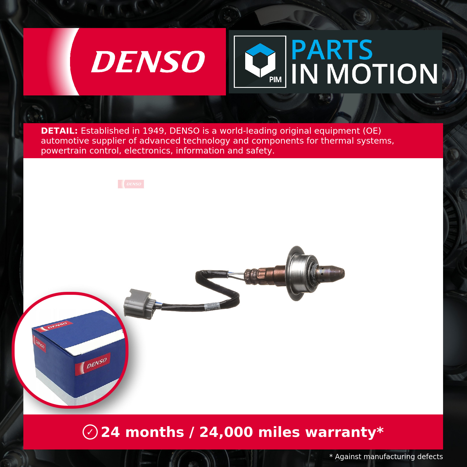 Lambda Sensor fits NISSAN JUKE F15 1.6 10 to 19 MR16DDT Oxygen Denso 226931KC0A