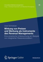 Uwe Schnetzer | Wirkung Von Preisen Und Werbung Als Instrumente Des Revenue...