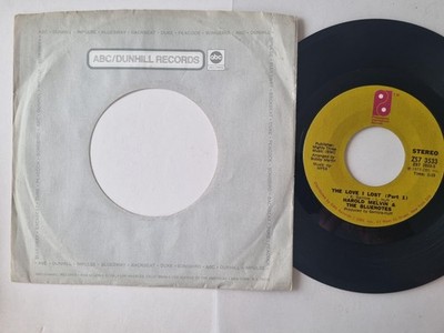 Harold Melvin & the Bluenotes - The Love I Lost 7'' Vinyl US