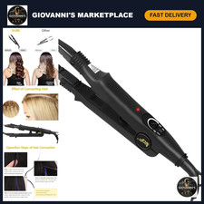 Professional K Tips Hair Extensions Tools, Fusion Melting Iron, Fast Heat-Up Wan