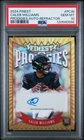 2024 TOPPS FINEST PRODIGIES AUTOS REFRACTOR #PCW CALEB WILLIAMS PSA 10