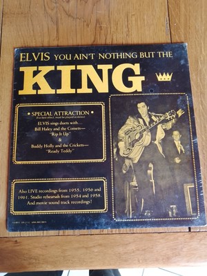 Elvis Presley You Ain t Nothing But The King LP King Records LPS 2722 Sealed