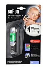 Braun ThermoScan 7 IRT6520 Digital Ear Thermometer Black Age Precision New