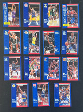 1991 Fleer Basketball 15 Card Lot (Laimbeer/Malone K. Johnson + more)