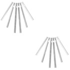 2 Pieces Aluminum Tube Wind Chime Chimes Outdoor Metal Tubes for Windchimes