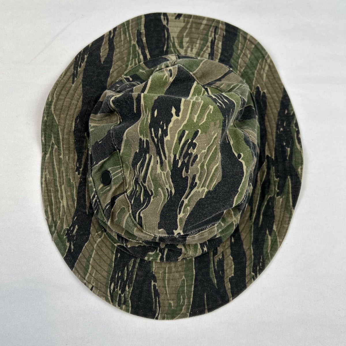 Tru Spec original Tiger Stripe Boonie Hat Sun Hot Weather Sz 7 1/2