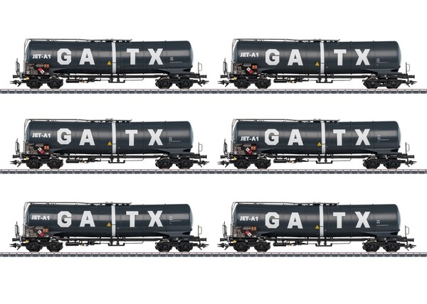 Spur H0 MäRklin 47546 Kesselwagen-Set Zans 6Teilig Neu Ovp-image